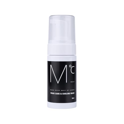 Mdoc Men¡¯s Intimate Wash, Cooling Intimate Foam Cleanser with Menthol & Peppermint, Gentle Daily Care for Sensitive Skin, 100ml