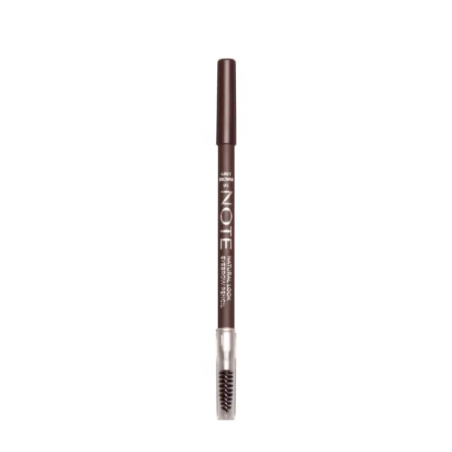 NOTE Natural Look Eyebrow Pencil - Soft Wax Formula, Waterproof Eyebrow Pencils for Women - Matte, Long Lasting Brow Pen - 05-0.037 oz