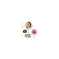 Gospire 8¡± Lighted Makeup Mirror with Lights and Magnification, 20X Magnifying Mirror with Light for Makeup Desk, Height Adjustable and Digital Display, Shaving Mirror for Bathroom, Gifts for Women