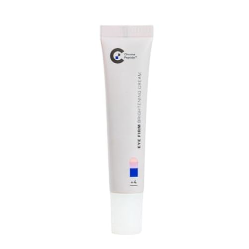 CHROMAT Eye Firm - Powerful Under Eye Cream for Dark Circles and Puffiness with Peptides, Niacinamide & Hyaluronic Acid - Reduces Wrinkles, Bags & Fine Lines