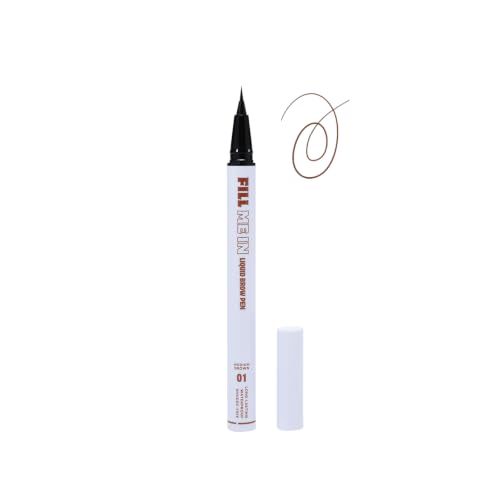 Dual-Use Liquid Brow Pen - Eyebrow & Eyeliner, Waterproof