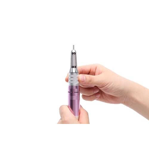 Delanie Handpiece for Delanie Professional Nail Drill Electric Nail File, 35000 RPM Replacement Hand Piece, Purple