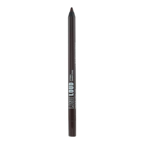 NYX PROFESSIONAL MAKEUP Line Loud Lip Liner, Longwear and Pigmented Lip Pencil with Jojoba Oil & Vitamin E - Rebel Kind (Chocolate Brown)