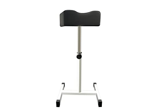 Adjustable Pedicure Foot Rest - 18-27in Height for Nail Salon