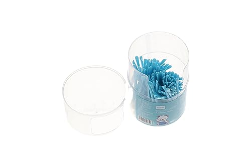 Double-Ended Cotton Swabs for Makeup Remover & Ear Cleaning - 100 Pack