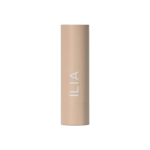 ILIA - Color Block Lipstick | Non-Toxic, Vegan, Cruelty-Free, Hydrating + Long Lasting, No Budge Color with Full Coverage (Rosewood (Soft Oxblood With Neutral Undertones), 0.14 oz | 4 g)