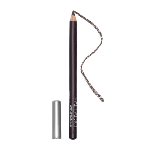 Palladio Wooden Eyeliner Pencil - Dark Brown