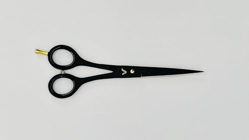 6.5 Inch Serrated Hair Cutting Scissors - Professional Barber Shears