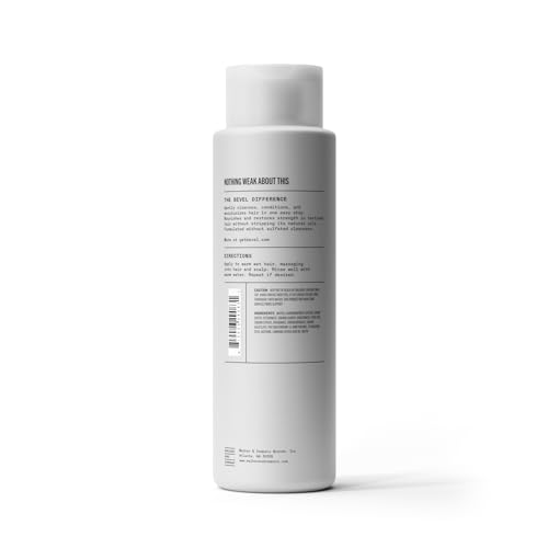 Bevel 2-in-1 Shampoo & Conditioner for Men | Hemp Seed Oil