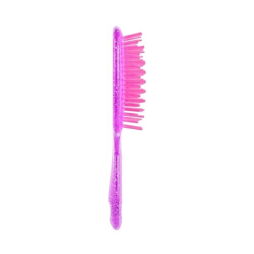 FHI Heat UNbrush Detangling Brush for Pain-Free Brushing on All Wet or Dry Hair Types — Durable DuoFlex Anti-Static Bristles, Lightweight Handle, Vented Hair Brush, Rose Quartz Pink