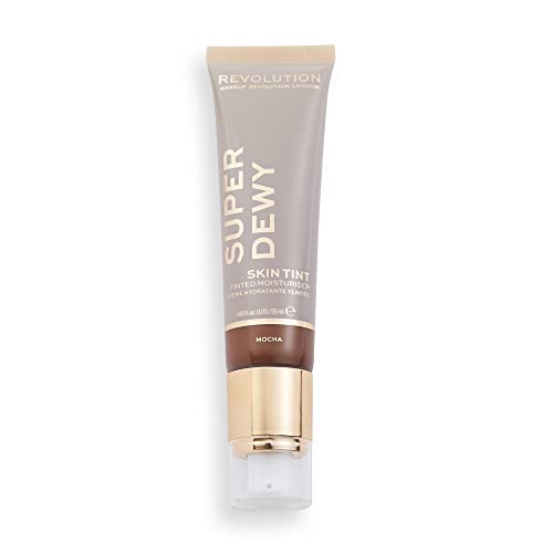 Revolution Superdewy Tinted Moisturiser Light Coverage Mocha 1.85oz