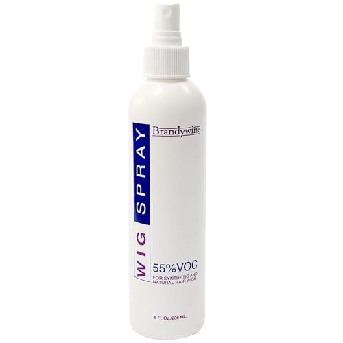Brandywine Non-Aerosol Wig Spray for Synthetic & Natural Hair - 8 Fl Oz
