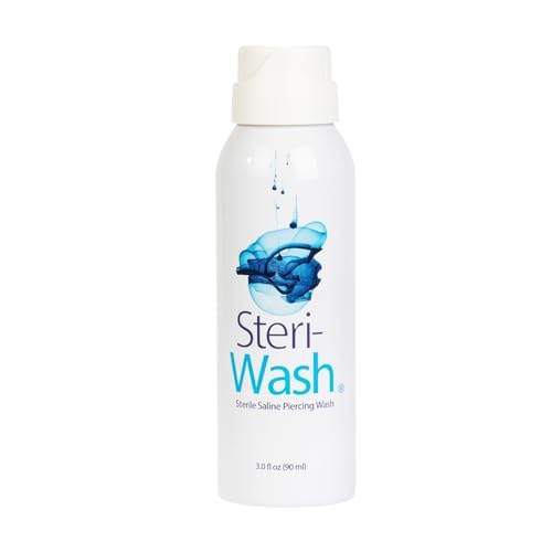 Steri-Wash Piercing Aftercare Spray 3 oz - Sterile Saline