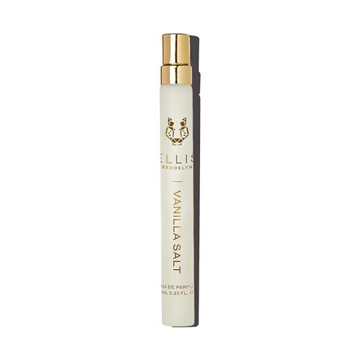 Ellis Brooklyn VANILLA SALT Eau de Parfum 10ml / 0.33 Fl Oz Travel Spray - Vegan, Cruelty-Free, Unisex Fragrance
