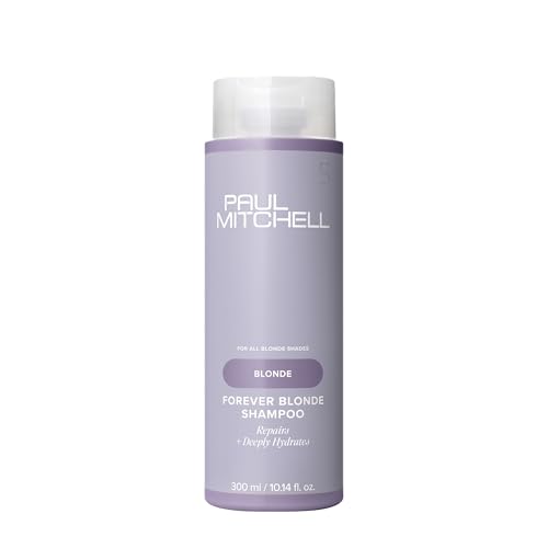 Paul Mitchell Forever Blonde Shampoo, Repairs + Deeply Hydrates, Ideal For Bleached + Lightened Hair