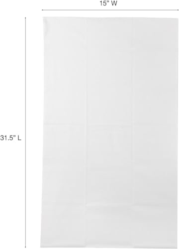 Premium Disposable Bath Towels, 15" x 31.5", 50-Count