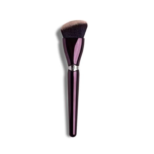 Anisa Beauty Angled Cream Blush Brush Premium Synthetic Fibers - Precision Brush for Balm, Cream, Liquid, or Stick Blush. - Vegan & Cruelty-Free