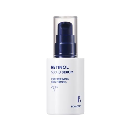 Retinol 500IU Serum 1.01 fl.oz / 30 ml | Gentle & Lightweight Anti-Aging Korean Beauty