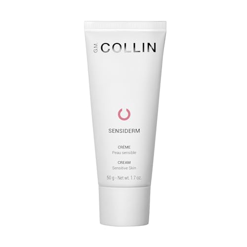 G.M. COLLIN Sensiderm Cream | Daily Face Moisturizer for Sensitive Skin | Hydrating Lotion to Help Reduce the Appearance of Redness