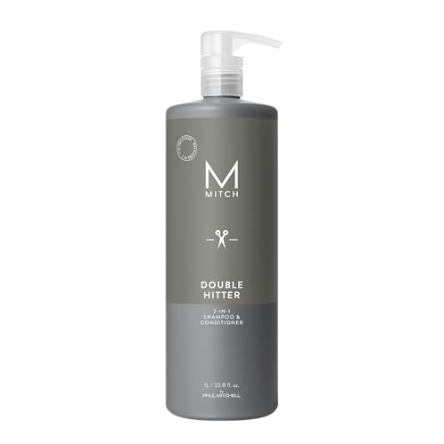MITCH by Paul Mitchell Double Hitter 2-in-1 Shampoo & Conditioner for Men