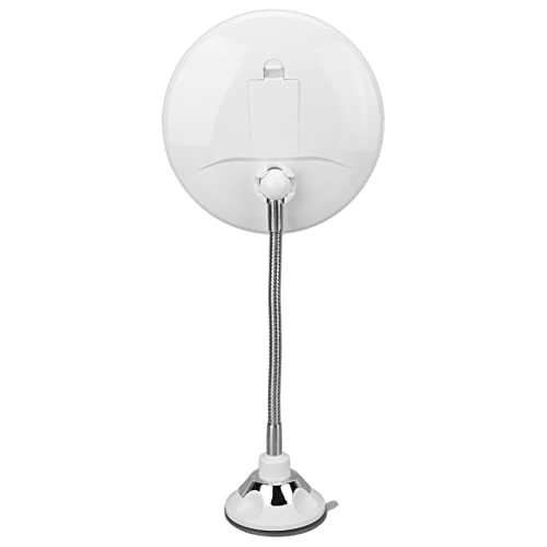 10X Magnifying Makeup Mirror with LED Light & Suction Cup