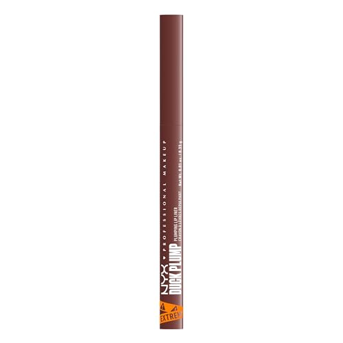 NYX Professional Makeup Duck Plump Lip Liner Cocoa Brown 0.01oz - Long Wear