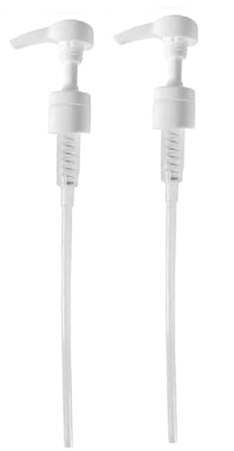 2-Pack Shampoo Conditioner Pump Dispenser for 1 Liter Bottles