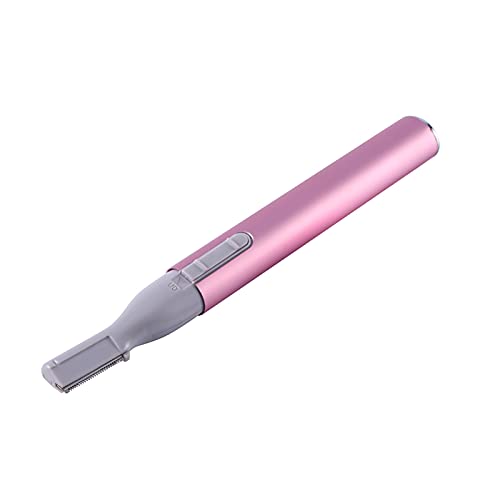 Akozon New Portable Electric Face Eyebrow Hair Body Blade Shaver r Trimmer Beauty Pink
