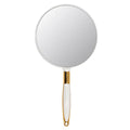 Round Hand Mirror for Makeup & Hair Styling, 6.9in