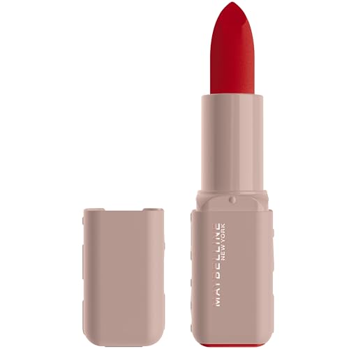 Maybelline Serum Lipstick - 8HR Plumping Moisture, Wild Card Red