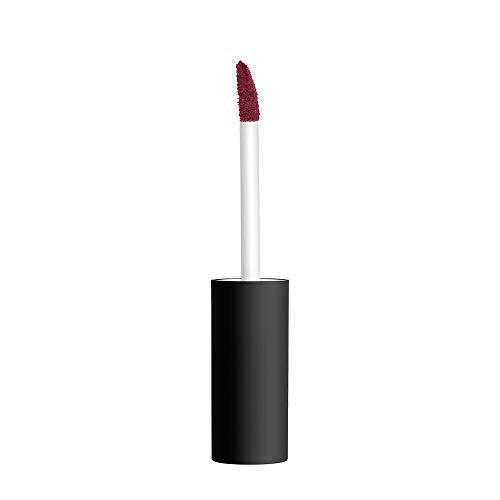 NYX Soft Matte Metallic Lip Cream in Madrid - Cranberry Red