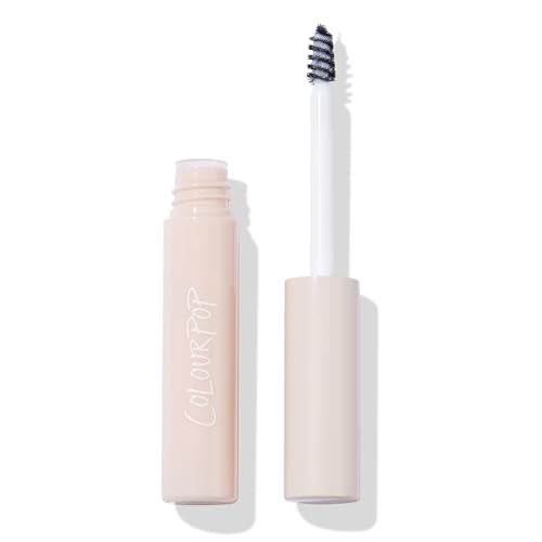 ColourPop Lightweight Brow Gel - Flexible Clear Eyebrow Gel to Shape & Define Brows - Comfortable, Non-Drying Formula to Help Naturally Shape & Set - Clear (0.11 oz)