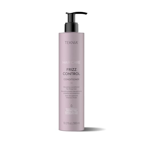 LAKM? Teknia Frizz Control Leave In Conditioner, Anti Frizz Conditioner for Frizzy or Curly Hair, 10.2 Fl Oz