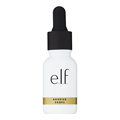 e.l.f. Skin Antioxidant Booster Drops, Lightweight Drops For Added Antioxidants, Infused With Vitamin C, Vitamin E & Snow Mushroom Extract