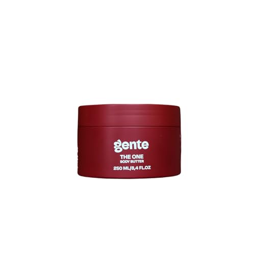 Gente Beauty The One Body Butter Intense Moisturizer with Cupua?u, Hyaluronic Acid & Pracaxi Oil for Deep Hydration & Smooth Skin? 8.4 fl oz
