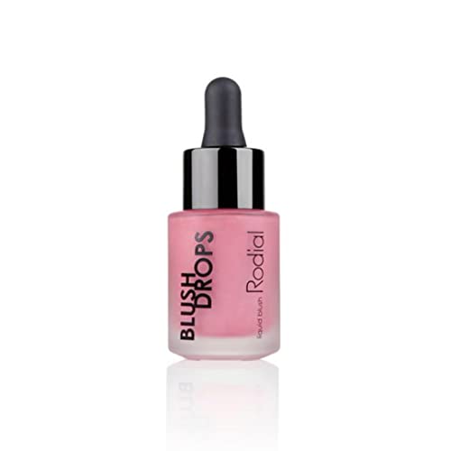 Rodial Blush Drops Sunset Kiss/Frosted Pink, 0.5 fl oz, Moisturising Make Up Blush Drops with Vitamin E, Liquid Blush with Naturally Radiant Finish, Long Lasting Finish