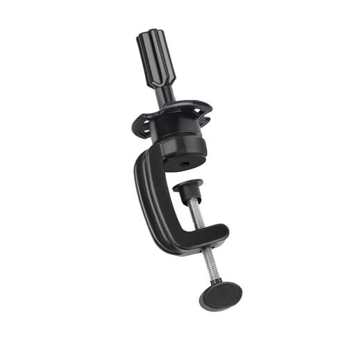 Wig Stand Mannequin Head Holder - Table Clamp Black