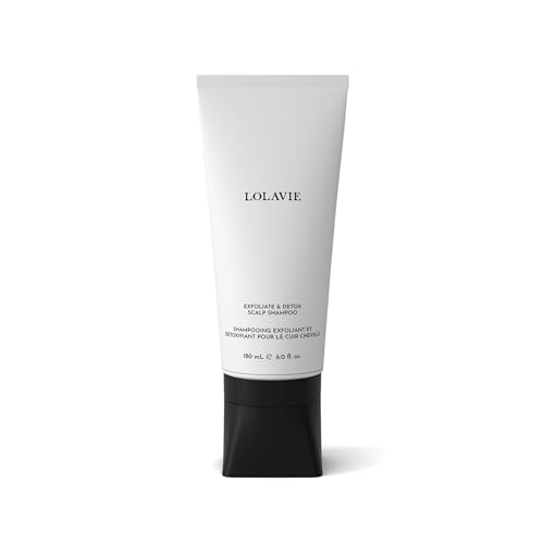 LolaVie Exfoliating & Detox Scalp Shampoo 6oz - Clarifying & Hair Volume Boost