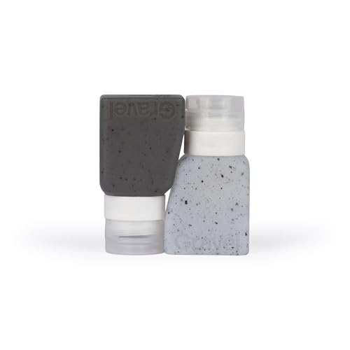 TSA Travel Bottles 3oz Silicone Leakproof 2-Pack