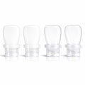 1 oz Silicone Travel Bottles, Leakproof Squeeze Bottle 4 Pack