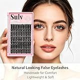 Sulv 144PC D Curl Wispy Lash Clusters - Reusable Eyelash Extensions