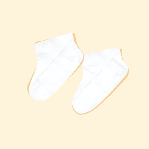 SpaLife Intensive Repair Soothing Foot Masks Enriched with Cica, Peppermint Oil, and Vitamin E (8 PACK)