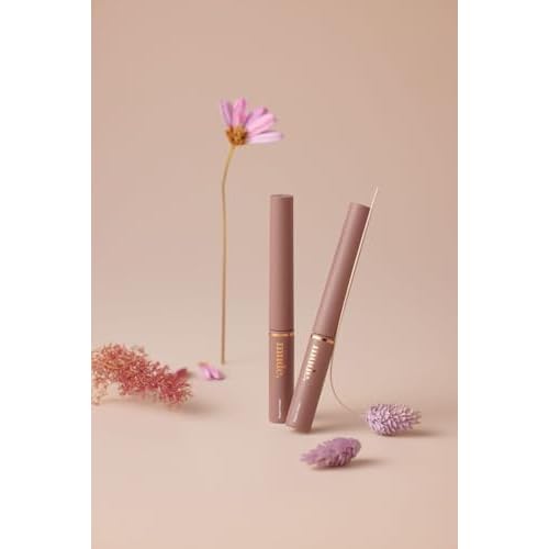 mude Inspire Skinny Curling & Multi-Fixer Volumizing Curling Thin Wand Mascara for Precise Appplication Dramatic Lashes Smudge-Proof Water-Proof Stays on All Day (04 Clear Black)