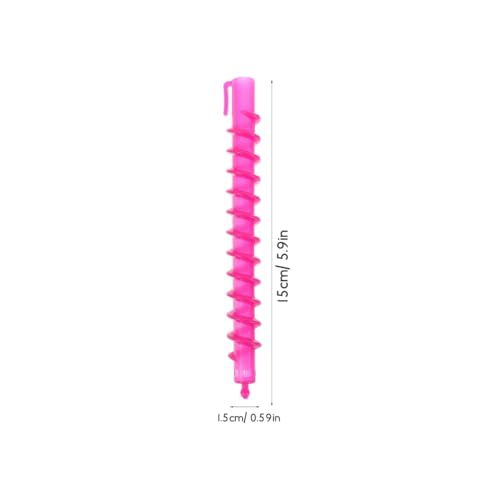 Healifty 100-Piece Spiral Perm Rods Set for Long Hair - Curling Rollers