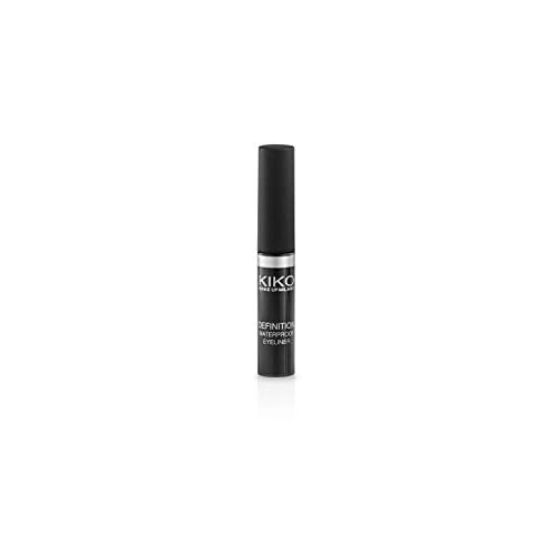 Kiko Milano Definition Eyeliner ? Precise, Long-Lasting Liquid Eyeliner, Smudge-Resistant, Intense Black, Easy Application ? 2.5ml