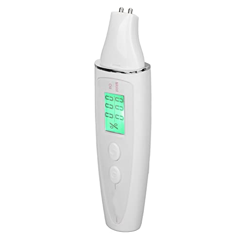 Skin Moisture Tester Pen with Smart Display | Oil & Elasticity Detector