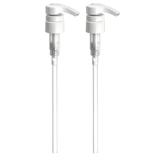 Bar5F Salon Bottle Pumps for Shampoo & Conditioner, 2 Pack