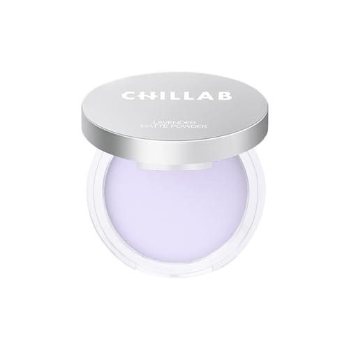 Chillab Lavender Matte Setting Powder 0.35 oz – Translucent Gel Finish