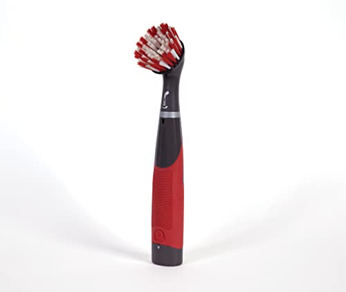 Rubbermaid Reveal Power Scrubber 18-Piece Kit, Cordless Electric Battery Powered Scrub Brush, Water Resistant, for Home/Kitchen/Bathroom/Grout/Tile/Shower/Tub