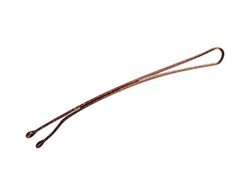 Scunci Curved Bobby Pins 60-Pack Brunette